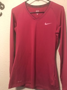 dri fit v neck long sleeve