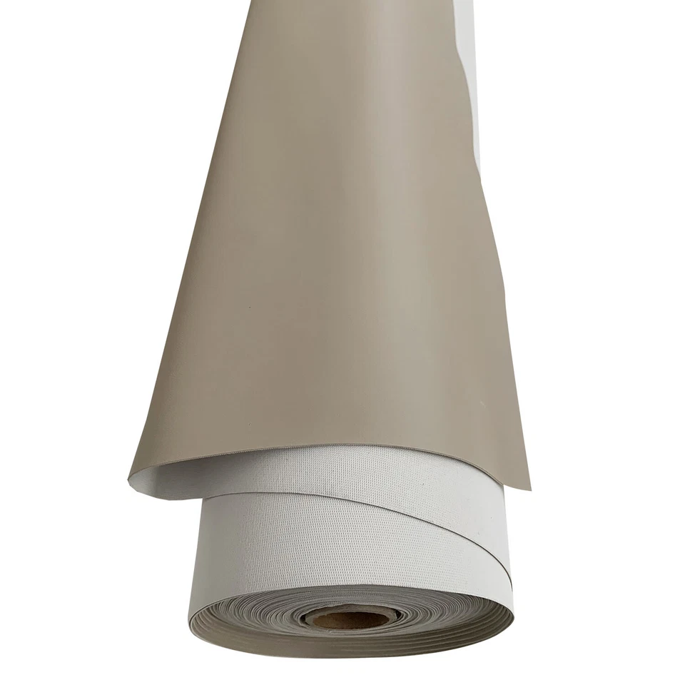 MARINE VINYL FABRIC BEIGE 10 METERS Faux Leather UV Boats Leatherette Upholstery - Image 2 of 4