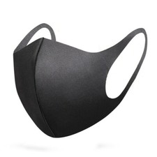 Reusable Fabric Cover Unisex Black New 