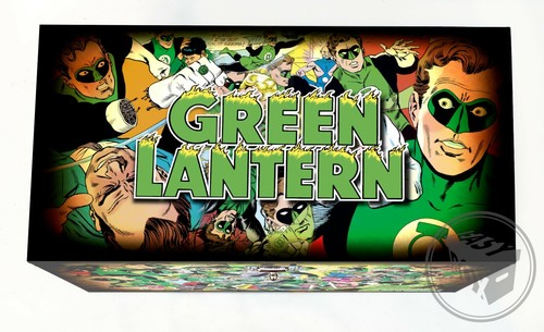Green Lantern Classics - Large Comic Book Hard Box Chest MDF - Picture 4 of 4