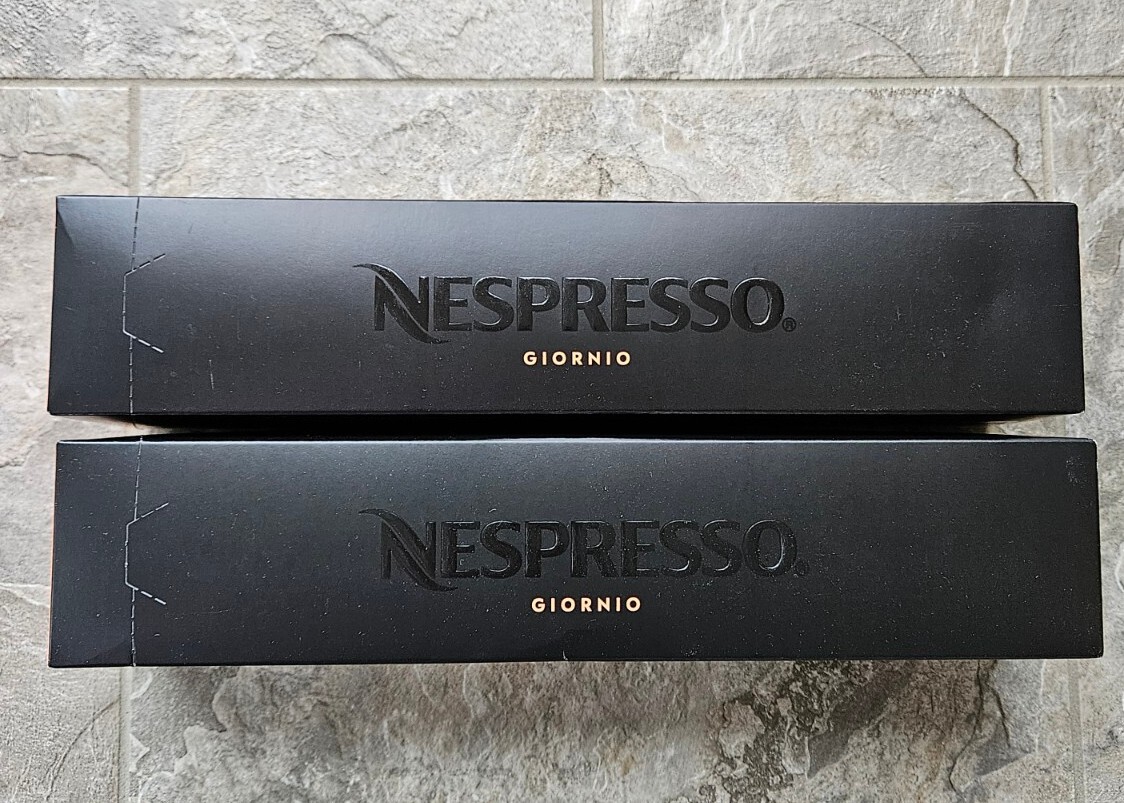 Nespresso Vertuo Capsules Giornio, Lot Of 2 Sleeves (20 Capsules) eBay