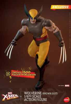 New Hot Toys Hono Studio HS-03 Marvel Comics Wolverine 1/6 Brown