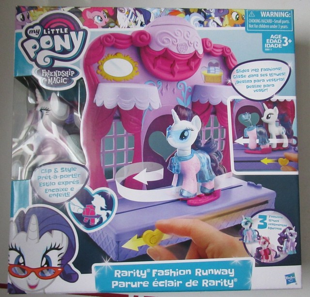 my little pony friendship is magic rarity fashion runway playset