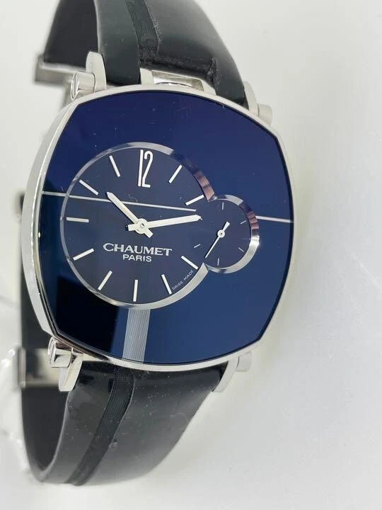 Chaumet Dandy Edition Arty W18290 40A Blue Dial Stainless Steel