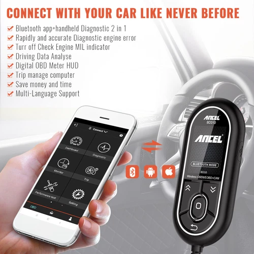 ANCEL BD310 Auto OBD2 Scanner Bluetooth Car Diagnostic Tool for Android & iPhone - Bild 18 von 20