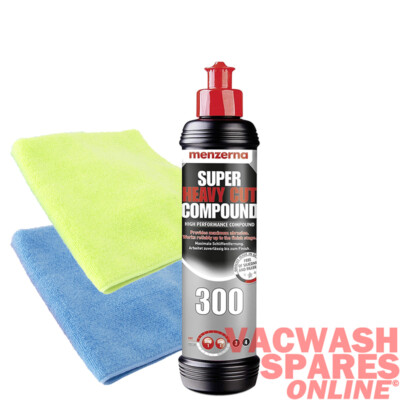 MENZERNA 300 - SUPER HEAVY CUT COMPOUND - PROVIDES MAXIMUM ABRASION - 250ML