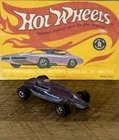 1969 Mattel - Hot Wheels Redline SHELBY TURBINE - Exclusive Grand Prix Series