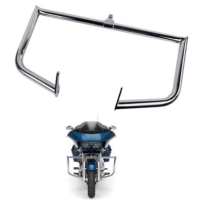 1.5-INCH SOLID Crash Bars for Harley Davidson 1995-Up Touring Street Glide Model