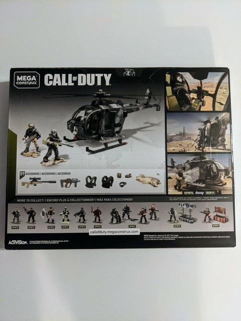 CALL OF DUTY Mega Construx SPECIAL OPS COPTER ** 2019 building Blocks RARE / W@W | eBay