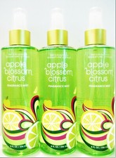 Bath Body Works APPLE BLOSSOM CITRUS Fragrance Mist, 8 fl. oz/236 mL, NEW, x 3