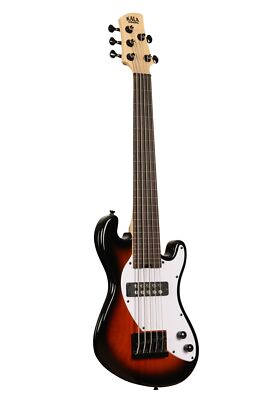 Solid Body 5-String Tobacco Burst Fretless U-BASS