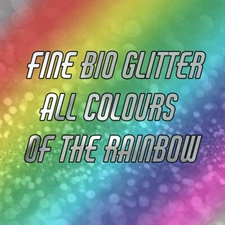 FINE Biodegradable Glitter - Bio Glitter - Eco Friendly Glitter - Cosmetic Grade