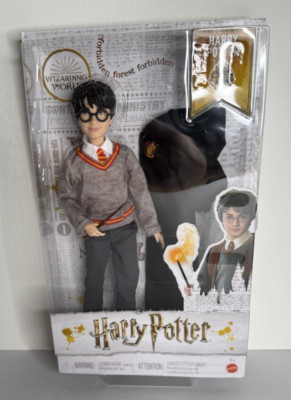 HARRY POTTER - FIGURE DOLL -  +/- 25cm - Harry Potter Wizarding World Mattel