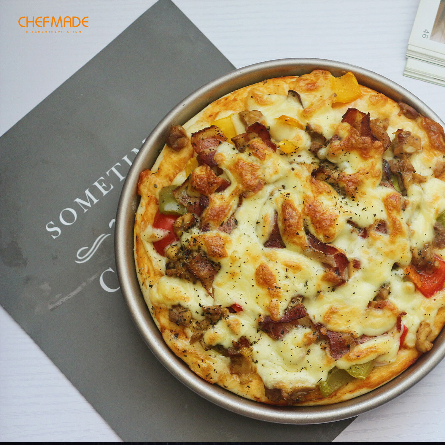 CHEFMADE Pizza Round Cake Pan for Oven New