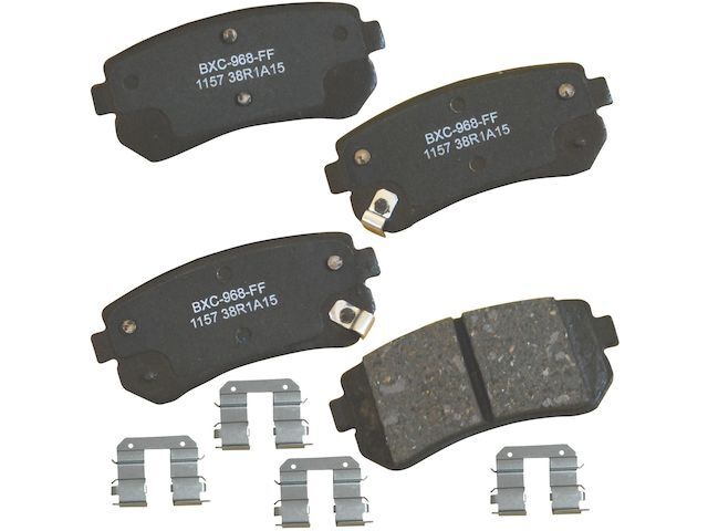 EBC Ultimax2 Rear Brake Pads | 15+ Hyundai Sonata 1.6 Turbo (Elec Park Brake)