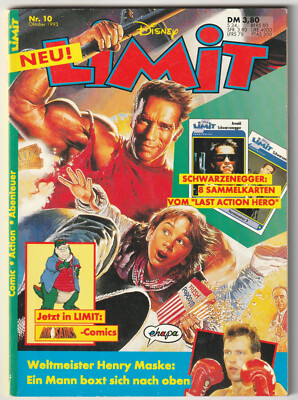   LIMIT #10/1993 ohne Sammelkarten, Ehapa/Walt Disney COMIC-TASCHENBUCH Z1/1-
