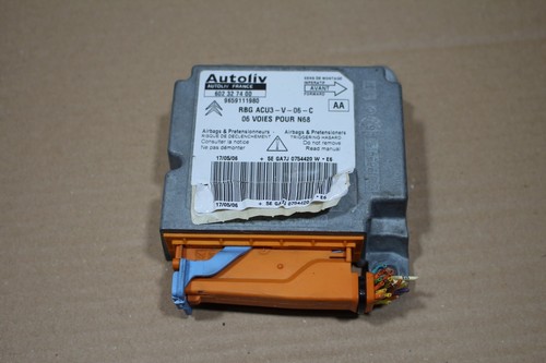 Citroen Xsara Picasso Bj,06 602327400 9659111980 Autoliv Airbag-Steuergerät