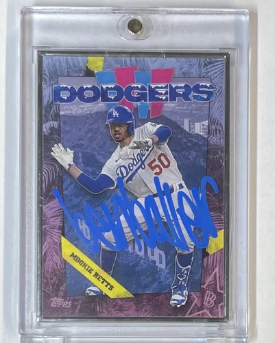 Topps Project 70 AP Mookie Betts Ben Baller Full Auto 34/51 Artist Proof BBDTC