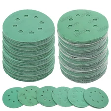 5inch Sanding Discs 400-2000 Grit Hook Loop 8-Hole Orbital Sandpaper Assorted