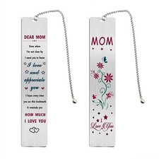 Mom Bookmark Gifts for Mom Happy Birthday Mom Gifts I Love My Mom Gifts Mom G...