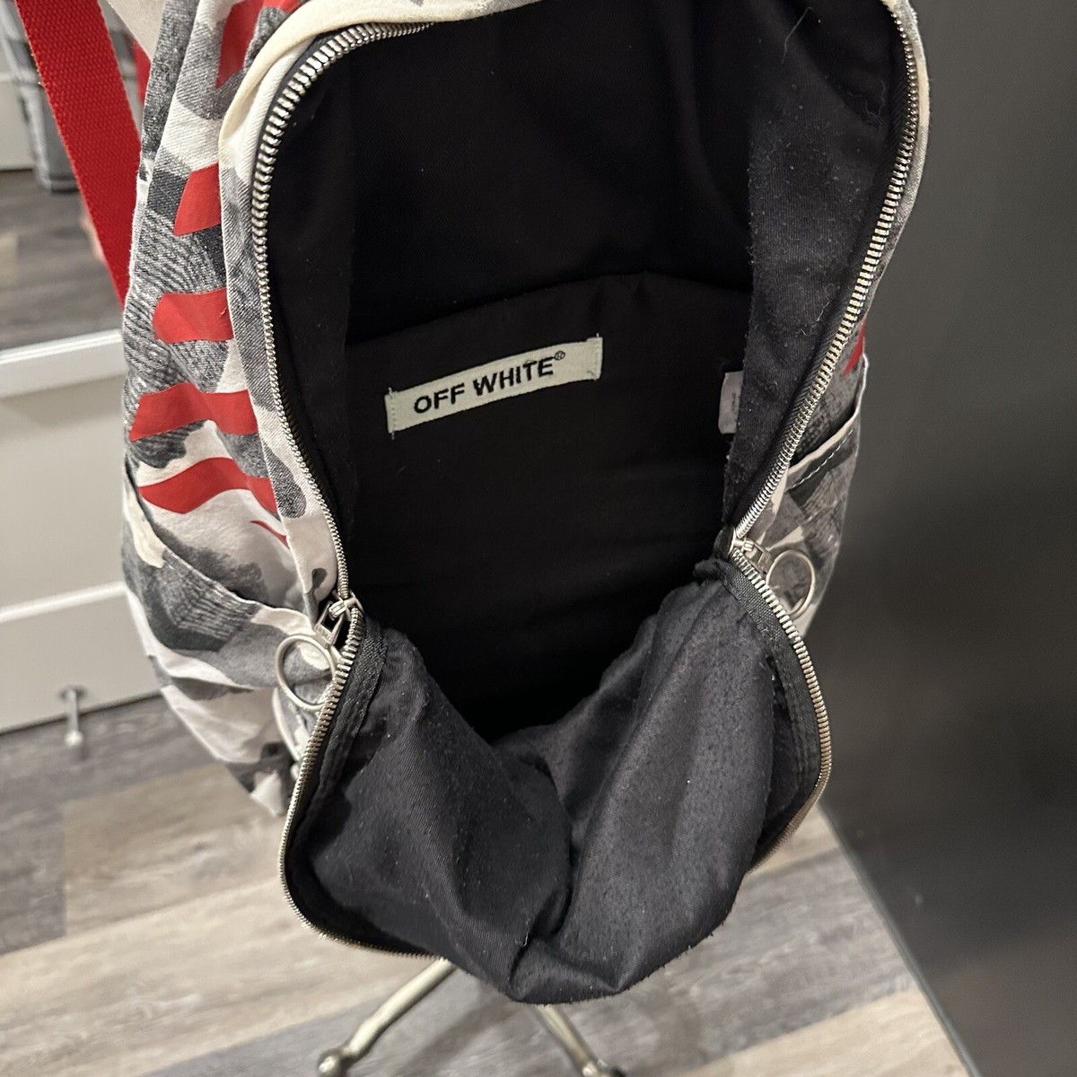 OFF-WHITE Camo Backpack | eBay OFF-WHITE Camo Backpack | eBay