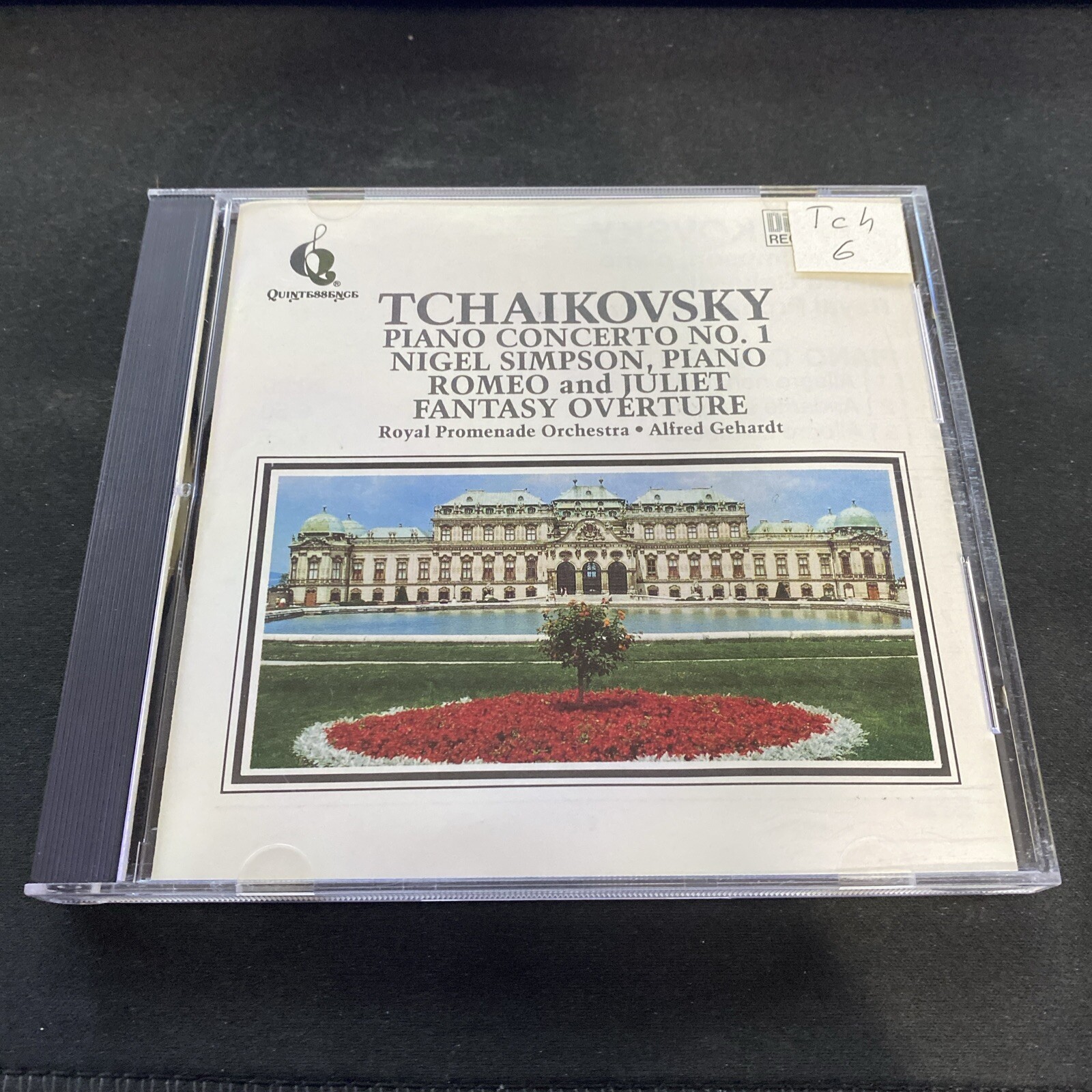 Tchaikovsky Piano Concerto 1/Romeo & Juliet Simpson/RPO Gerhardt Quintessence CD