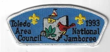 1993 National Jamboree JSP Toledo Area Council WHT Bdr. [MK-3944]