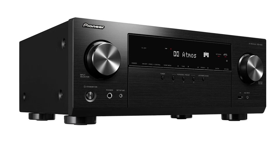 Pioneer VSX-935M2 7.2 AV Receiver 8K WiFi BT Atmos Sonos zertif. AirPlay schwarz - Bild 2 von 4