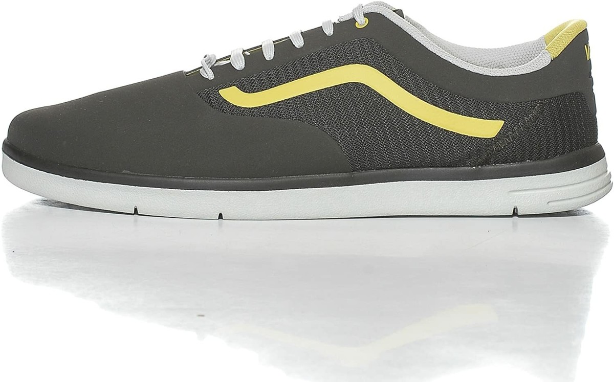 NIB VANS LXVI GRAPH CHARCOAL LIME 7.5 MENS SHOES SKATE SKATEBOARD