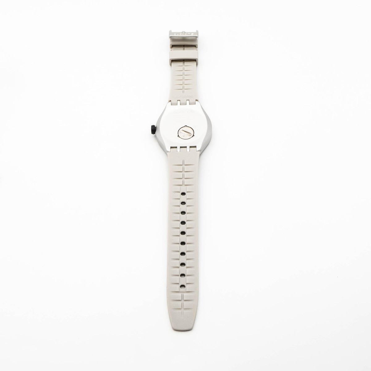 ★YESEYESEE★ CLogo LS White Swatch Irony XLite Go Jog Watch YES4002 | eBay