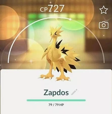 Shiny Zapdos Galarian - P T C  - Please see description