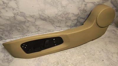 Front Driver Left Side Seat Switches Control Cover Panel Trim OEM BMW E60 Beige