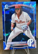 2025 Bowman Sapphire Edition Prospects Aroon Escobar #BCP-65 (1st, RC)