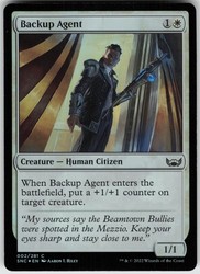 Backup Agent - Foil - Streets of New Capenna