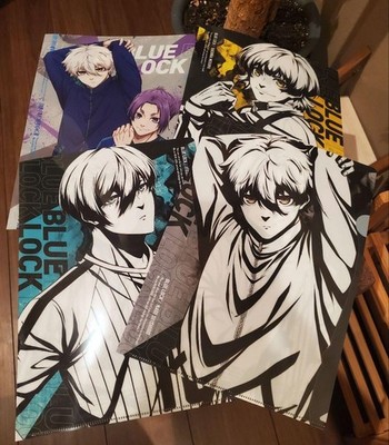 Blue Lock Files Set of 4 Anime Storage Organizer Bag Condition: