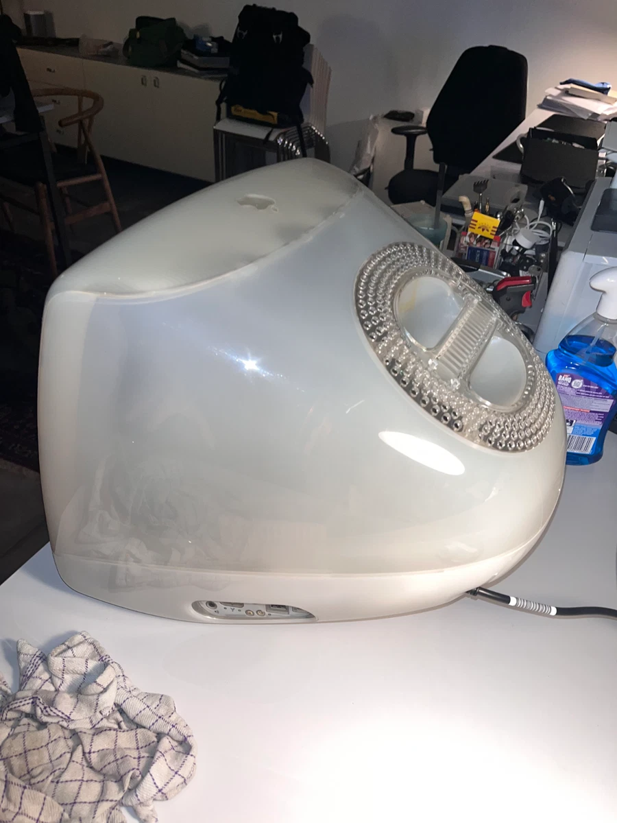 Apple iMac G3 Nieve (Blanco) Ranura de Carga - Funciona - 2001 - Raro Modelo Tardío