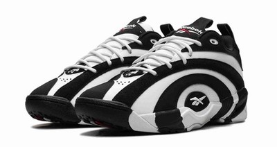 Reebok Shaqnosis Low White Black 100244789 Men Size