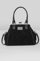 Kihilist Ceaseless Night Handbag Womens One Size Black Goth Alternative New