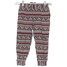 Lindex Kids, Sporthose, Gr&ouml;&szlig;e: 116, Beige/Schwarz/Pink, Viskose, Print #bCk