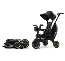 Doona Liki Trike Midnight Edition- Foldable Push Trike, Midnight (OB) Box Damage