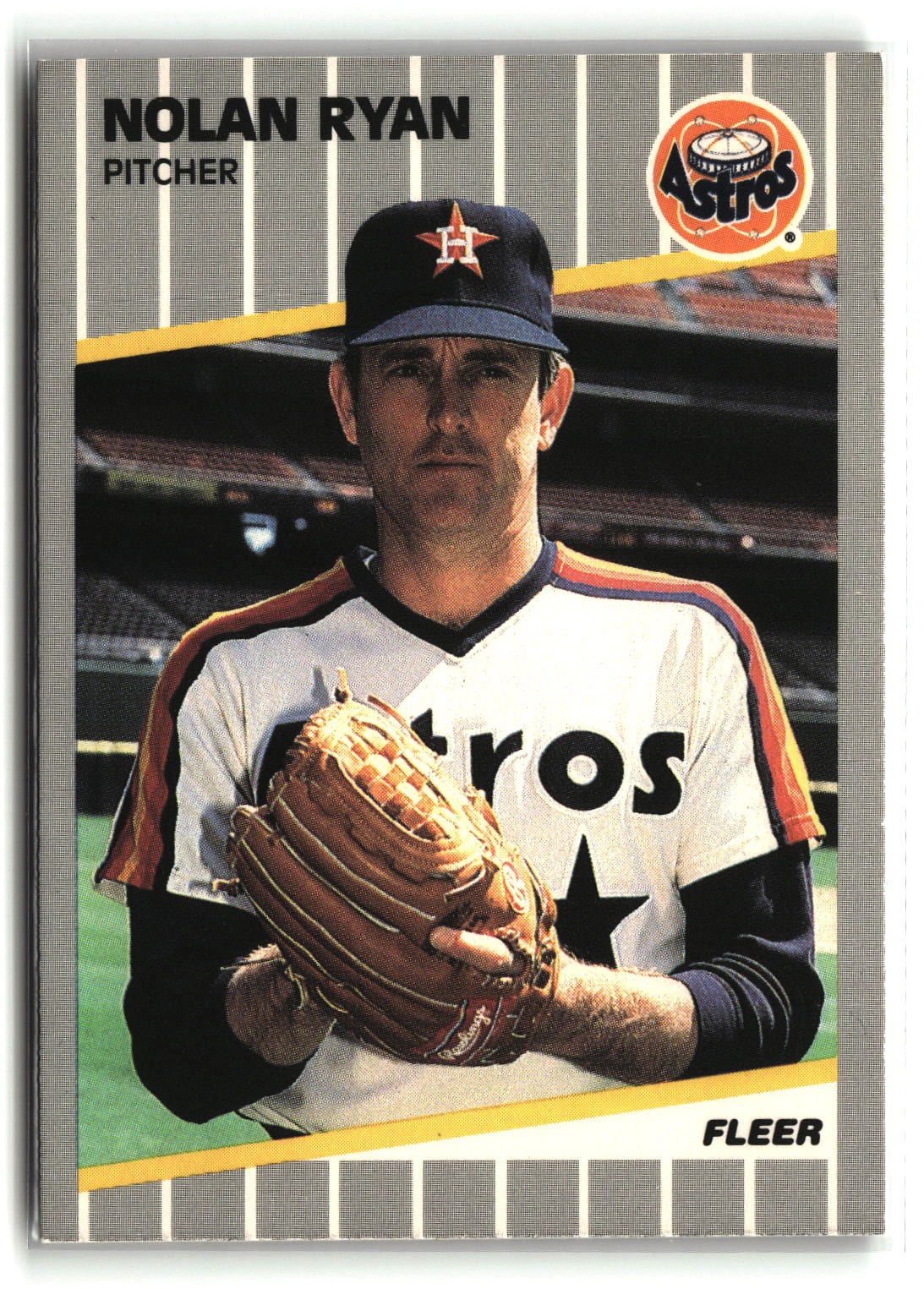 Nolan Ryan 1989 Fleer #368