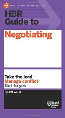 HBR Guide to Negotiating (HBR Guide Series) von Wei... | Buch | Zustand sehr gut