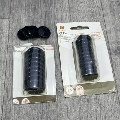 Arc anpassbare Notebook System Erweiterungsscheiben schwarz 3/4'' + 1'' x24 Heftklammern