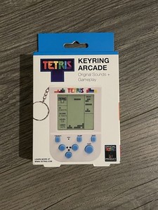 Fizz Creations Tetris Keychain Arcade – Original Sounds & Gameplay – NEW Sealed