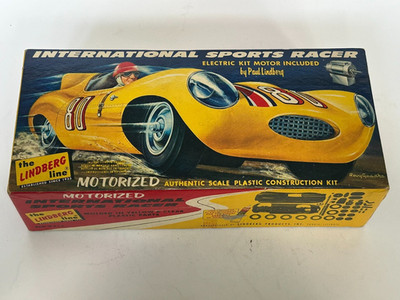 Lindberg D Type Jaguar 1/24 scale slot car kit NIB