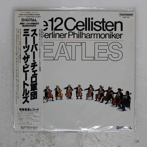 DIE 12 CELLISTEN DER BERLINER BEATLES TELEFUNKEN K28C250 Japan OBI VINYL LP