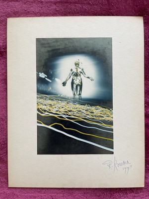 Vintage ABSTRACT ART PHOTOGRAPHY Signed Richard Komara 1977