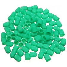 100-pack Lot Tire Valve Stem Caps Plastic Wheel Air Covers Cartruck Universal