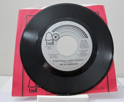 45 RECORD - THE 5TH DIMENSION - EVERYTHING'S BEEN CHANGED