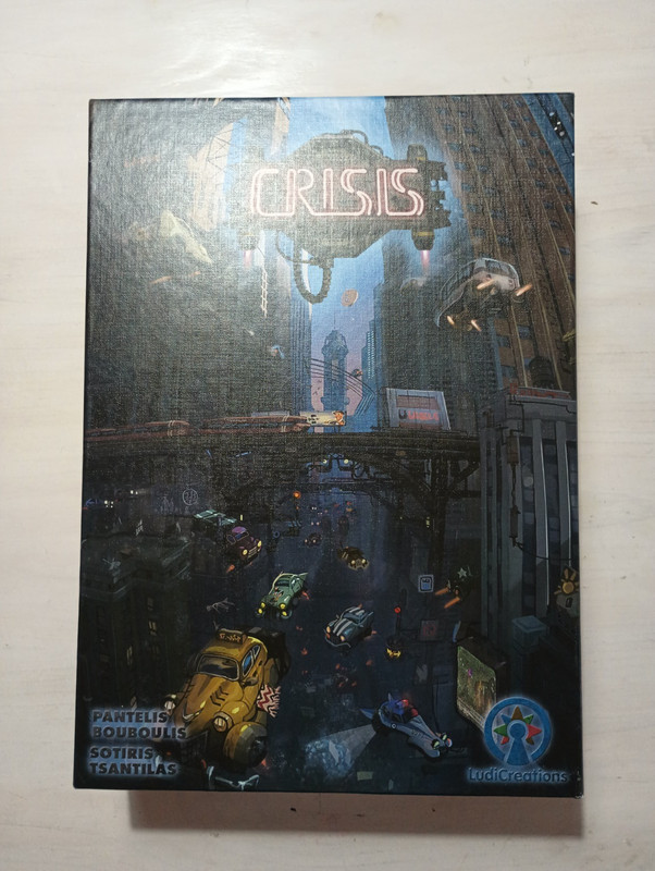 Crisis Deluxe Edition Board Game LudiCreations UNPUNCHED + 4 Rare Promos